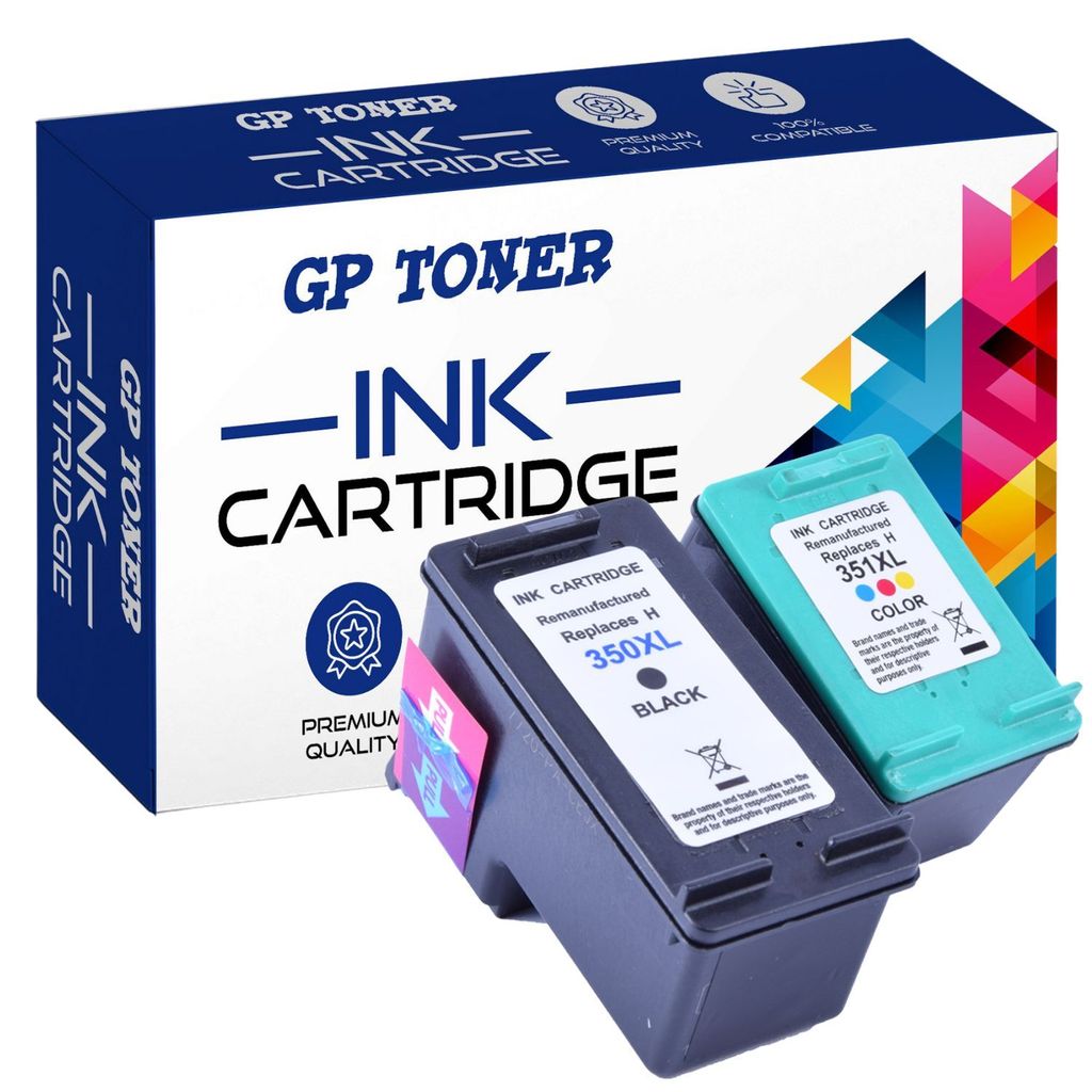 2X Tusz Do Hp 350Xl 4260 4280 4360 4480 5280 5780 C5290 Zdjęcie produktu 