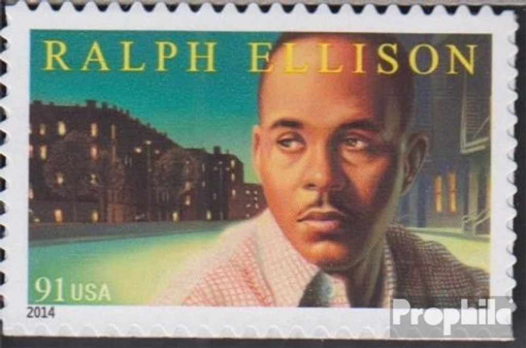 Briefmarken USA 2014 Mi 5056BA (kompl.Ausg.) postfrisch Ralph Ellison