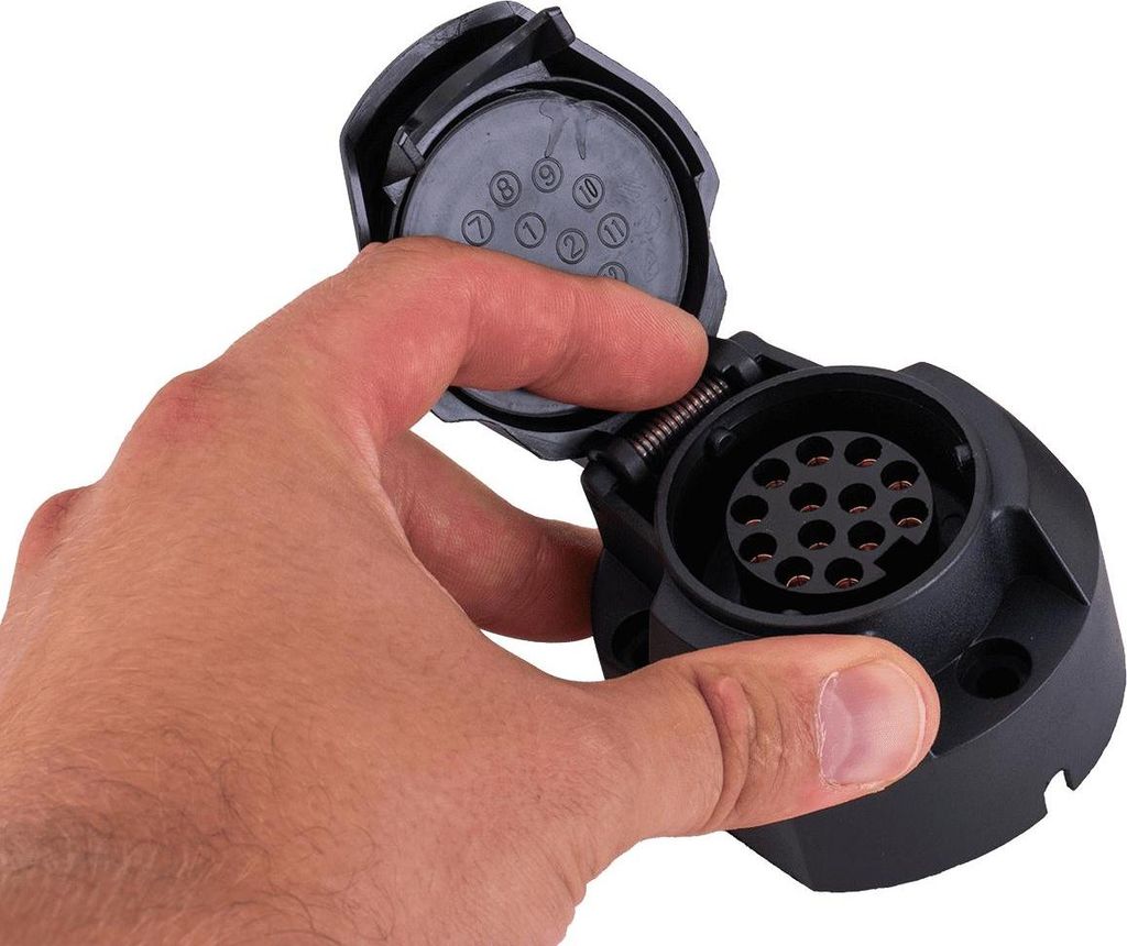KAMAR 13-PIN Anhängerkupplungssteckdose