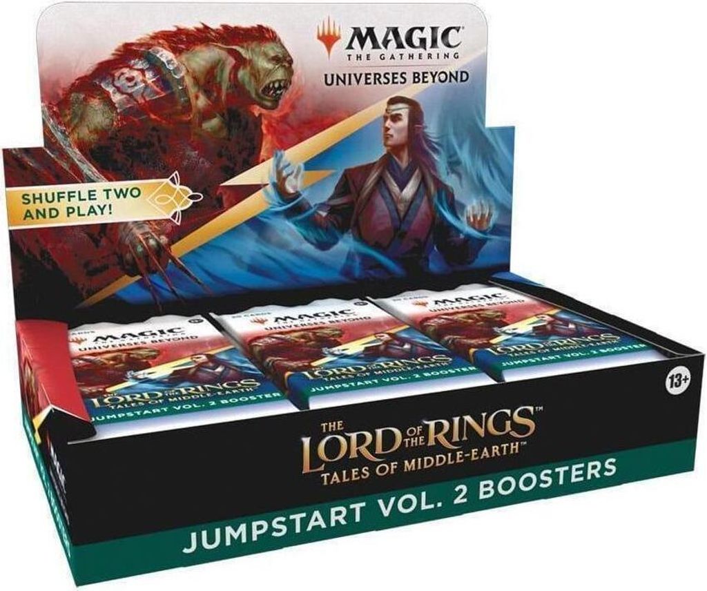 Wizards of the Coast Magic the Gathering The Lord of the Rings: Tales of Middle-earth Jumpstart-Booster Vol. 2 Display (18) englisch