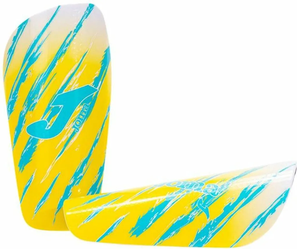 Protège-tibias Joma Sport Spider Jaune pour Matchs et Entraînements