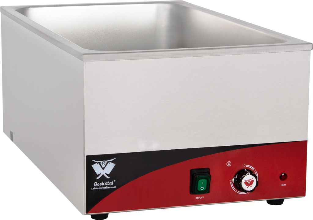 Beeketal Speisenwärmer Wasserbad Bain Marie, Bain Marie Modell:BBMoA