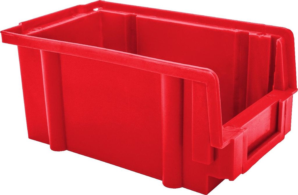 Aufbewahrungsbox Grösse '0' Rot - Box 0 Schwarz/Rechts