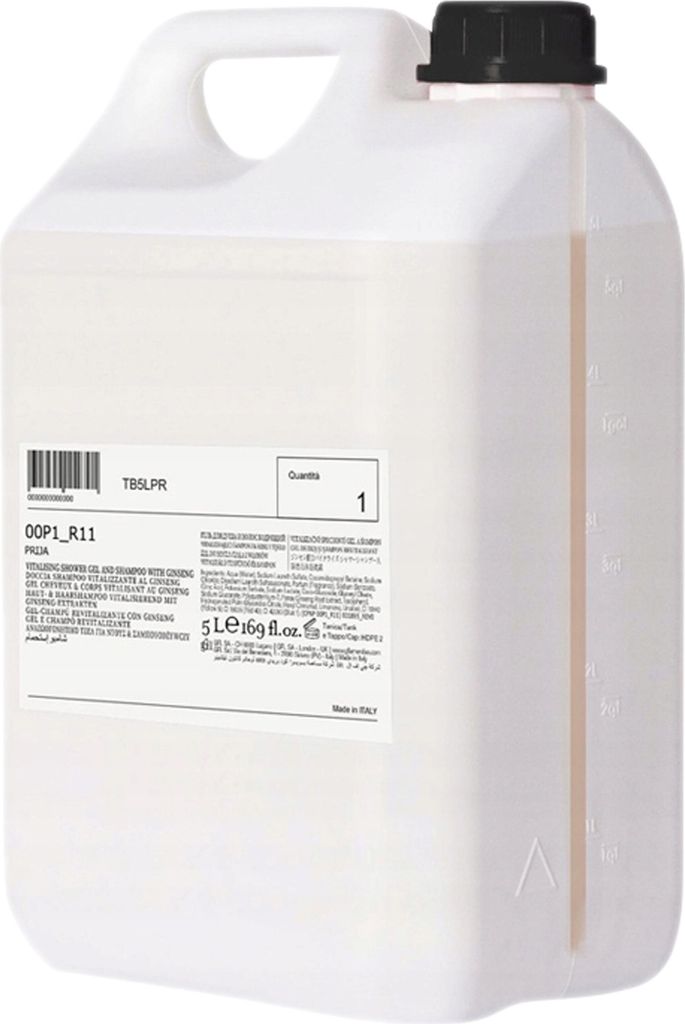 PRIJA tekutý šampon/sprchový gel ženšen 5l Obrázek produktu 