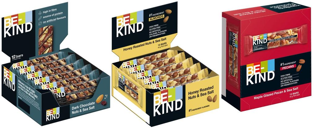 BE-KIND Klassiker Mix I 3 Sorten I 36 Riegel I 1440g Produktbild 