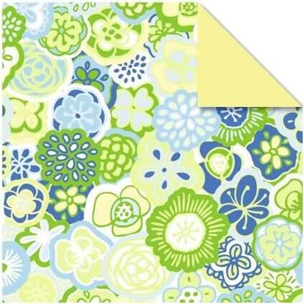 Faltblätter Florentine Flower Power 80g/qm 10x10cm VE=65 Blatt Motiv 03