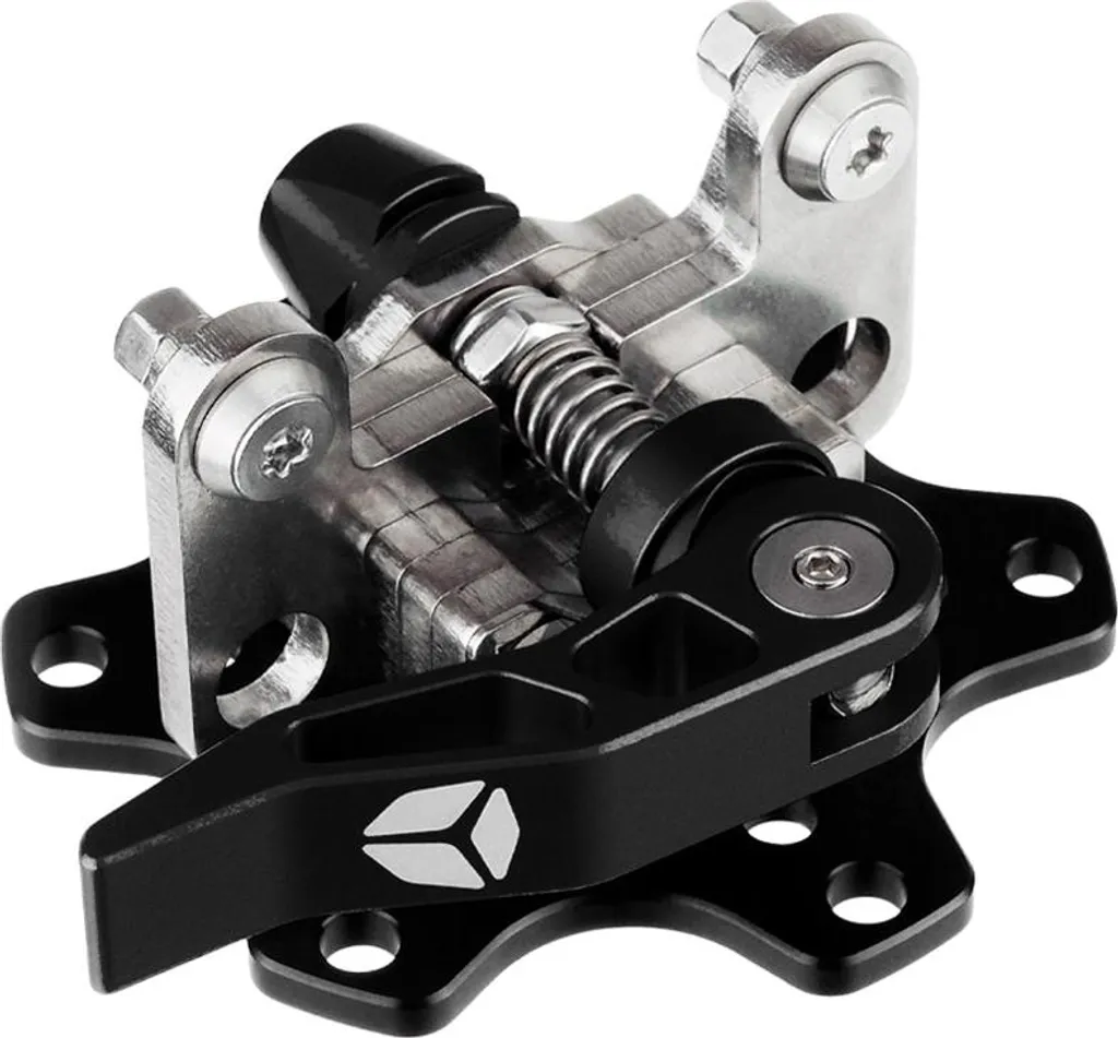 Quick Release Base Side noir en aluminium pour volant Cube Controls