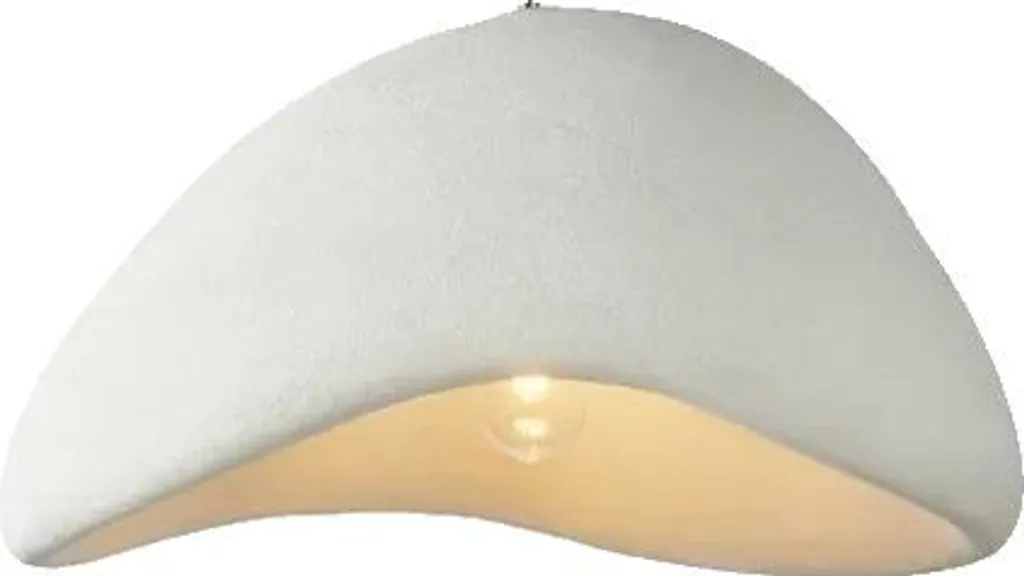 Suspension Design Blanc D30cm : Hauteur Ajustable et Lumière Variable