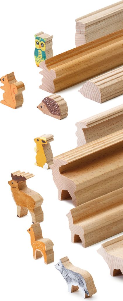 Erzi 41263 Bastelleiste Waldtiere Produktbild 