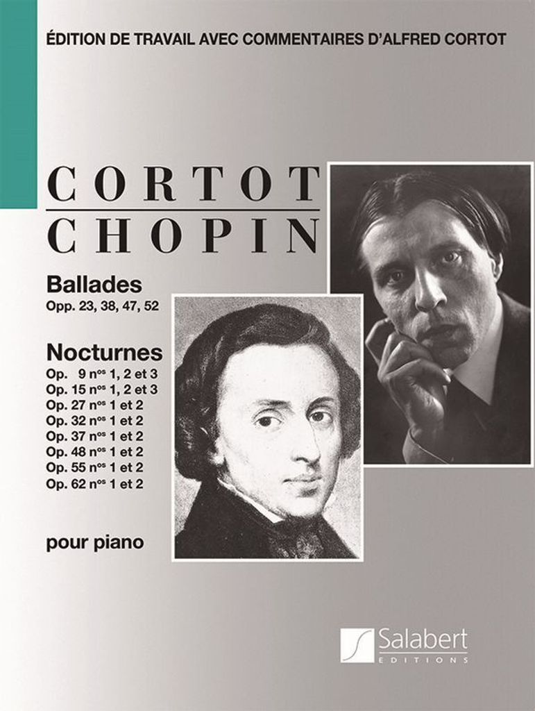 Frédéric Chopin, Ballades - Nocturnes Klavier Partitur
