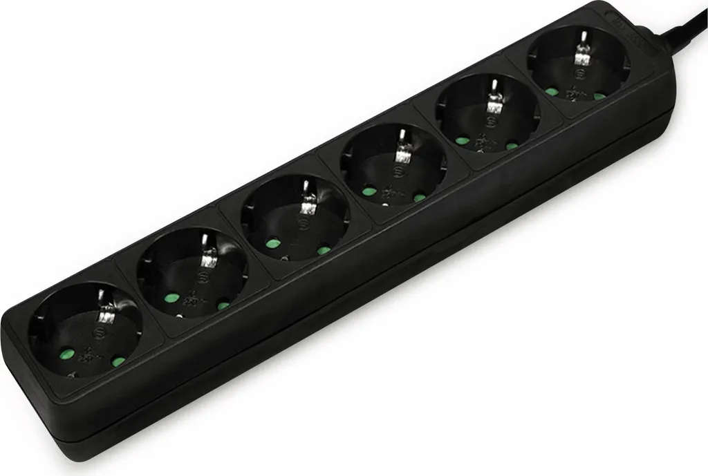 Ciabatta Elettrica 6 Posti LogiLink LPS238B: Protezione per la Casa