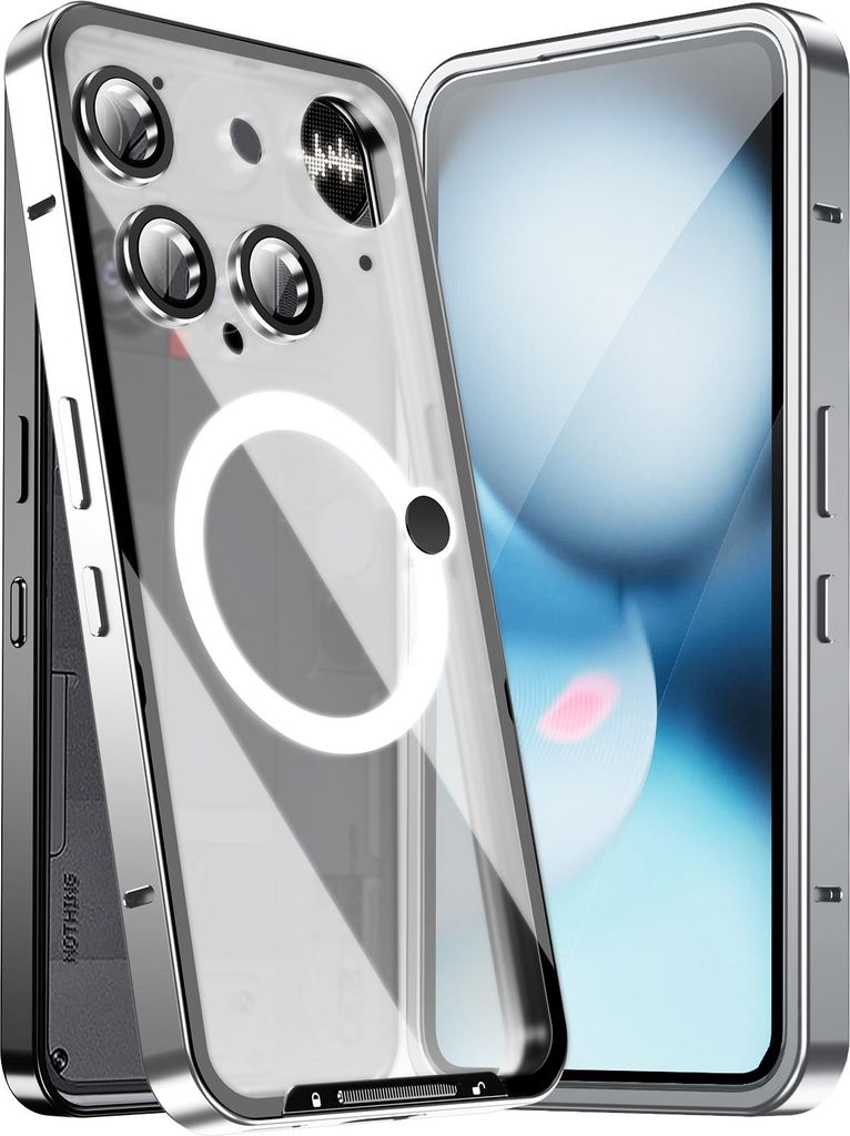 Custodia in metallo per Nothing Phone 3 Custodia traslucida Immagine del prodotto 