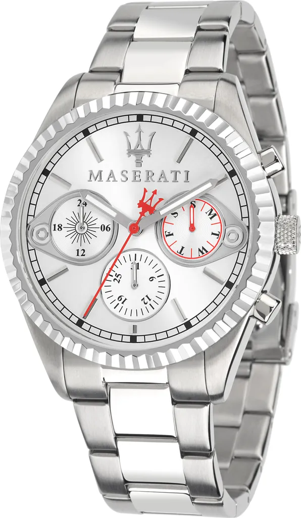 Orologio Maserati Quarzo Acciaio Argento | Design Italiano Originale