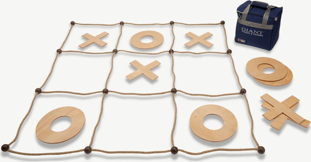 XXL Giant Tic Tac Toe - 120x120 cm - Rohový Tic Tac Toe - Obrázok produktu 