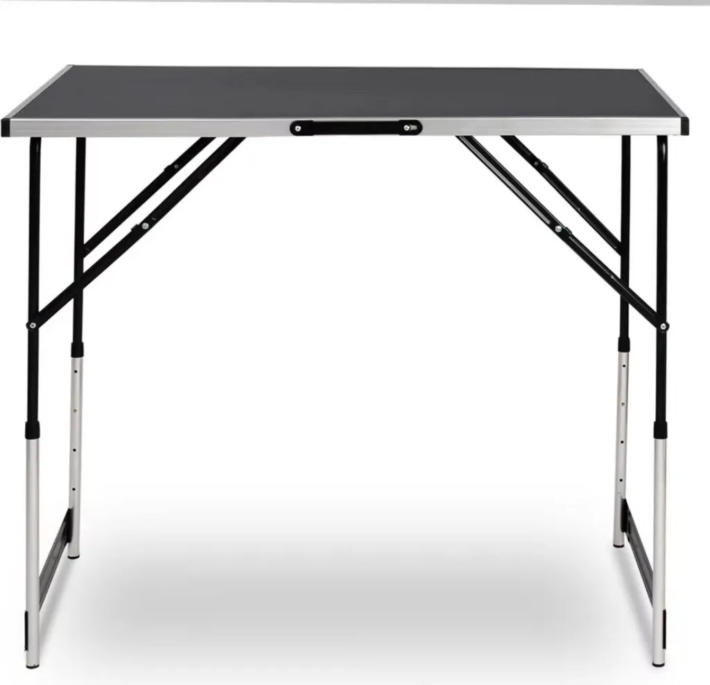Table de Pique-nique Pliable Happiq - Idéale pour BBQ et Fêtes Famille