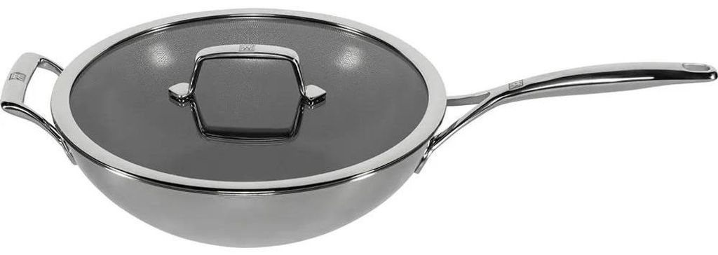 Zwilling Peak Wok 30 cm 18/10 Edelstahl