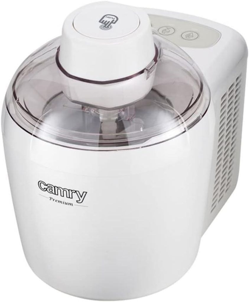 JUNG CAMRY CR4481 Eismaschine mit Kompressor, Selbstkühlend, 90W, 0,3 L Kapazität, für 1-2 Personen, perfekt für Eiscreme, Sorbets & Frozen Yog...