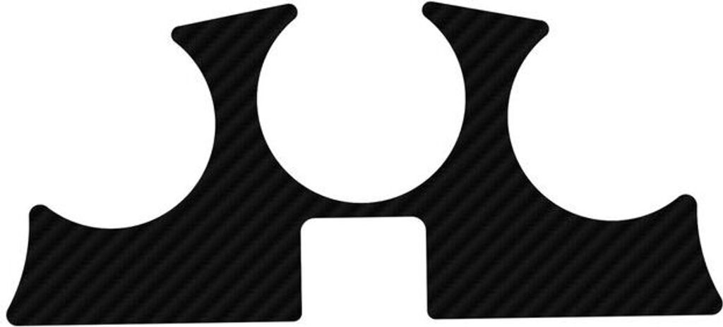 PUIG 9102C Yoke Protector Xtreme passend fuer HONDA CRF1000L AFRICA TWIN Carbon look