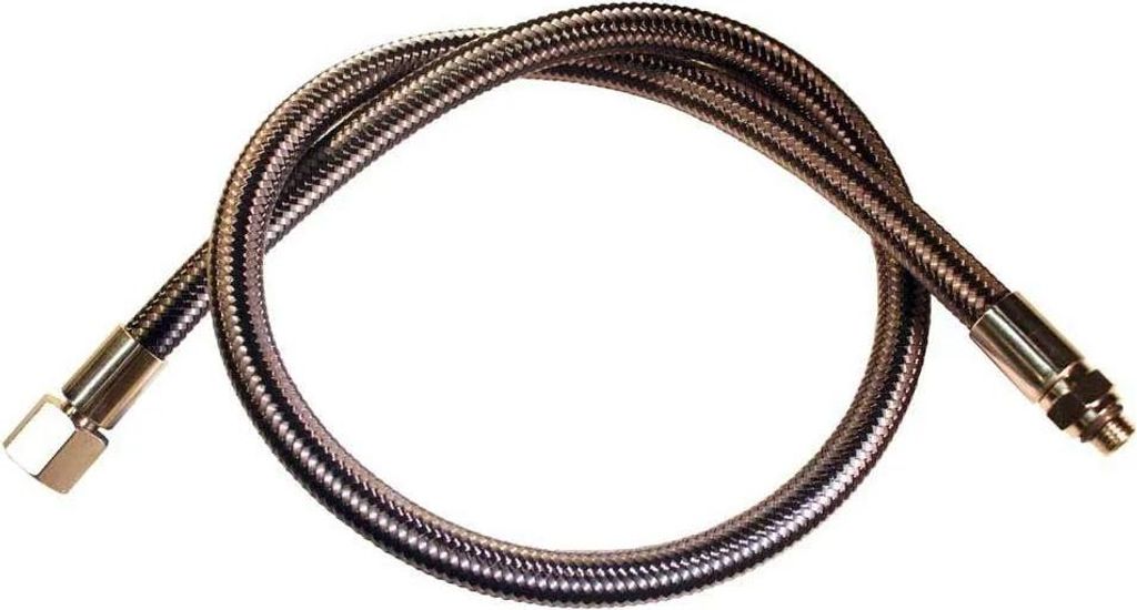 Metalsub Regulator Flex Schlauch Schwarz 76 cm Schwarz 76 cm