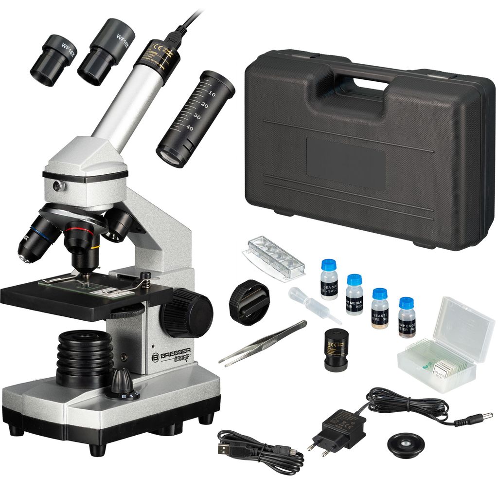 Bresser Optics 8855000, Digitales Mikroskop, Schwarz, Produktbild 