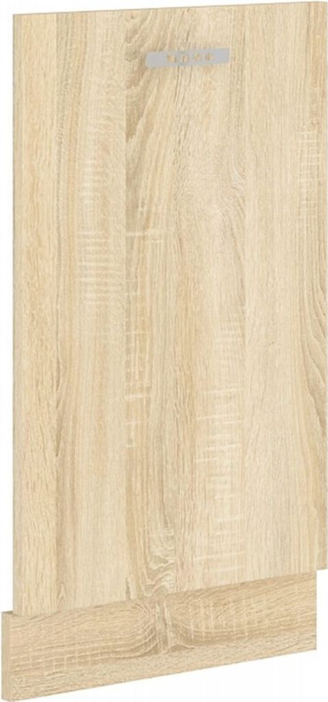 Front do zabudowy zmywarki SABRYA – 45 x 72 cm, dąb sonoma Zdjęcie produktu 