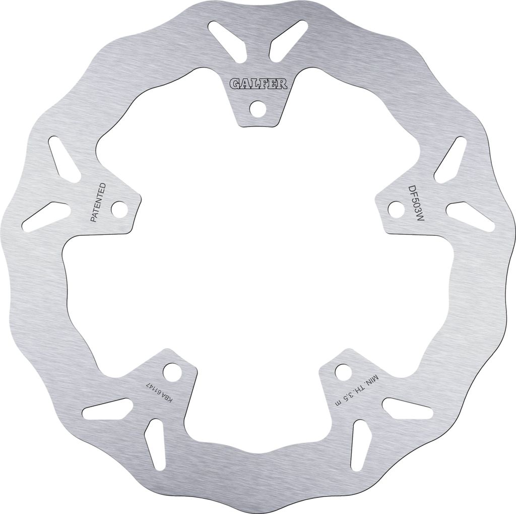 Bremsscheibe Set Galfer 2x DF503W WAVE starr vorne 267x4mm für Yamaha XP T-Max YP R X-Max 400 - 560 ccm