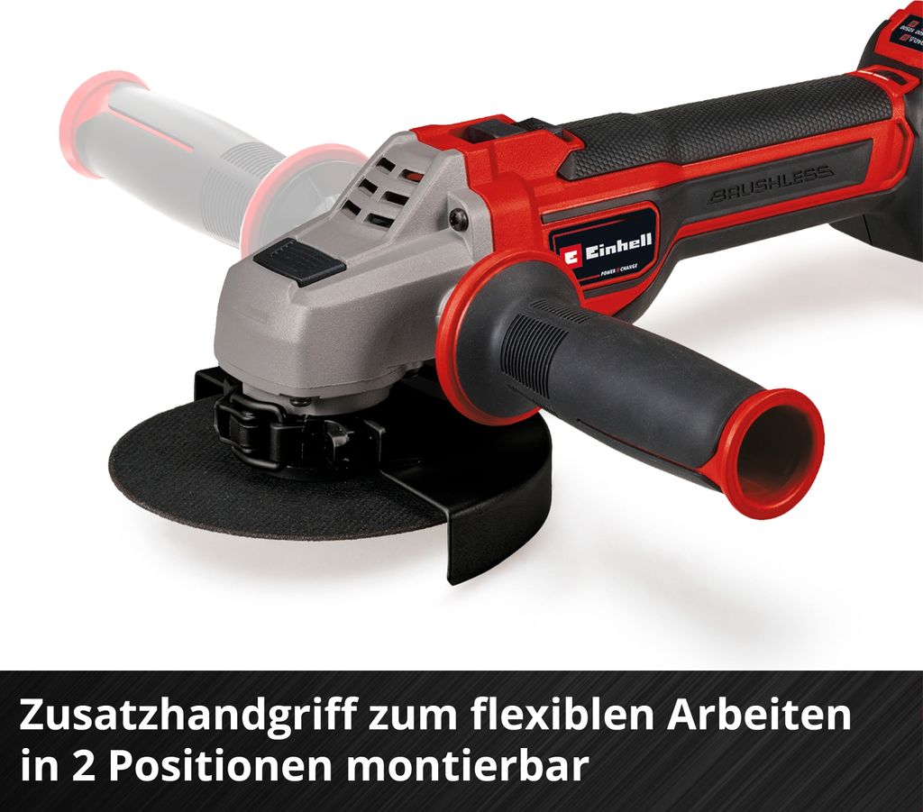 Akumulatorowa szlifierka kątowa Einhell TP-AG 18/125 CE Q Zdjęcie produktu 20