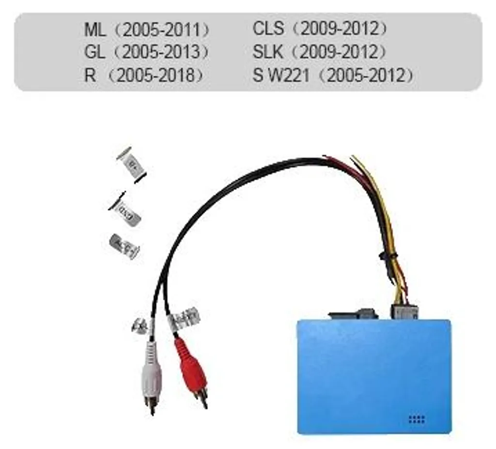 Remplacement autoradio BENZ ML BOX : écran 2,5 pouces multilingue