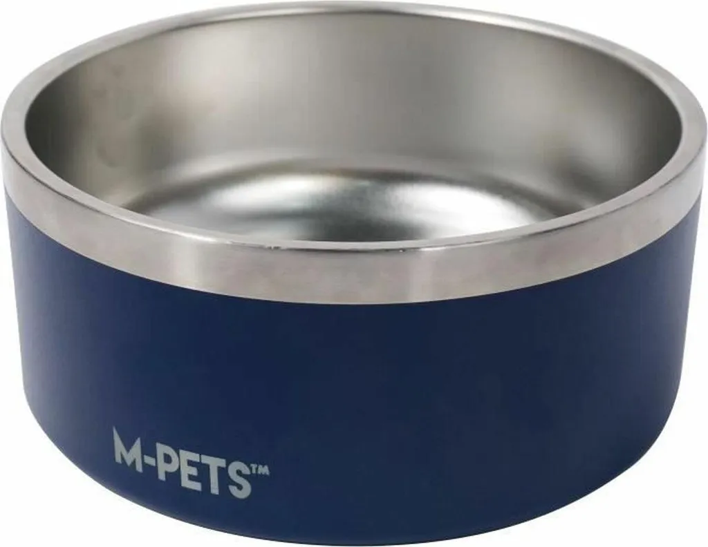 Ciotola Design MPETS ESKIMO Blu 2L | Acciaio Inox Doppia Parete