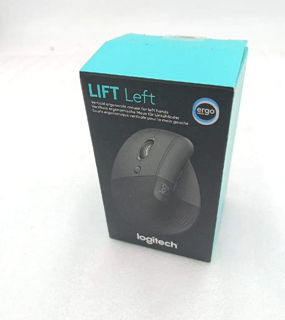 Logitech Lift Vertical Ergonomic Mouse - Souris verticale sans fil Graphite - 38
