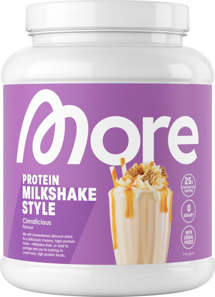 More Nutrition Milkshake Style-600g Cinnalicious Produktbild 