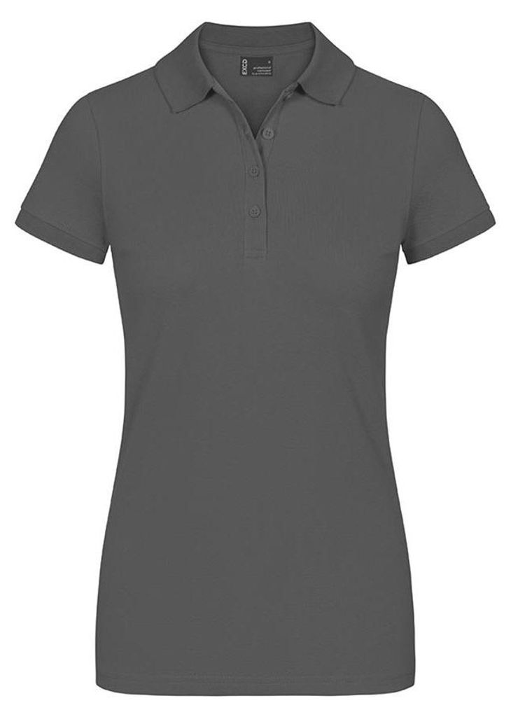 Promodoro - "EXCD" Poloshirt für Damen LT1084 (M) (Stahlgrau)