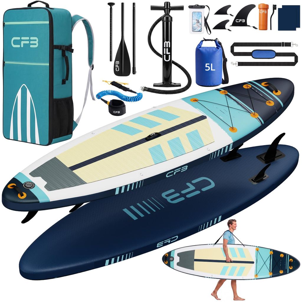 Stand Up Paddle Board 320x84x15 cm, Bis zu 160 kg, extra Produktbild 