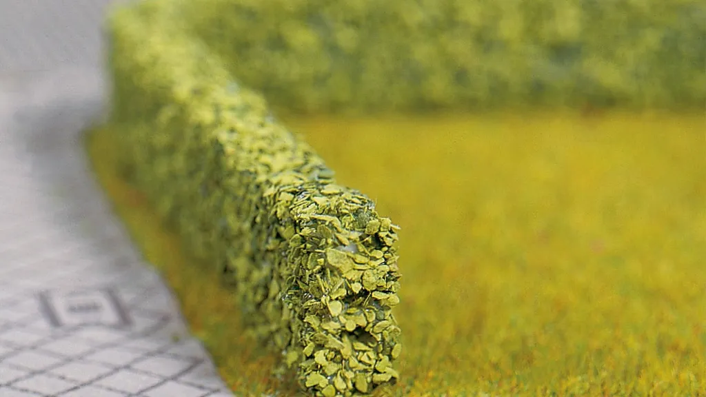 Haies Vertes Flexibles NOCH 21512 Longueur 100cm pour Décors de Trains