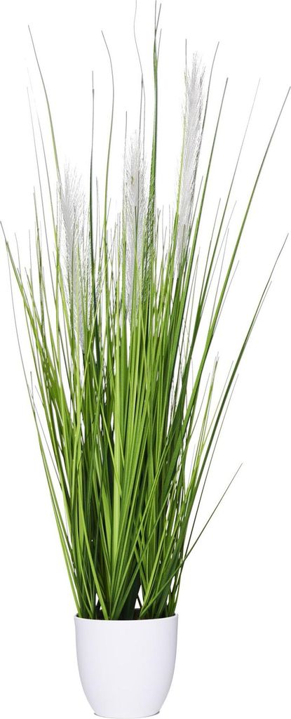 Pianta artificiale PAMPAS in plastica, verde, 15x80 cm Immagine del prodotto 