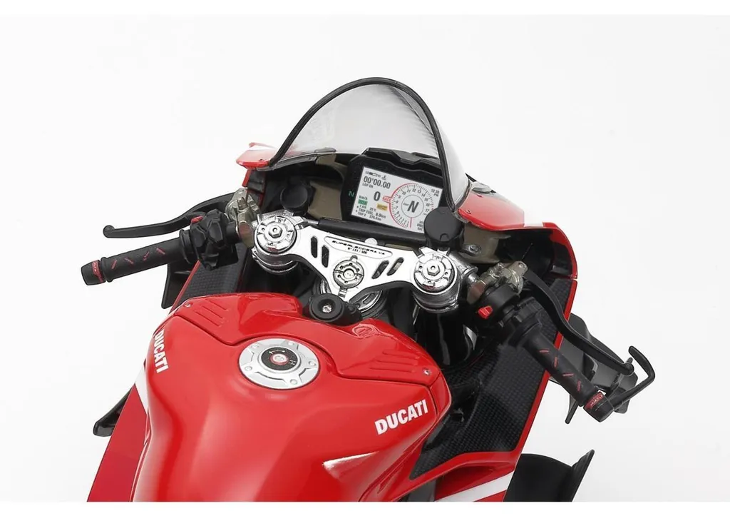 Ducati Superleggera V4 1:12 Rouge : Réplique Haute Précision et Kit Racing - 3