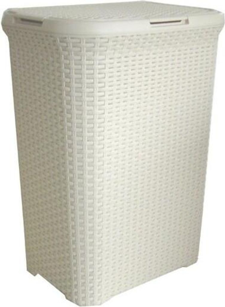 CURVER Kôš Na Špinavú Bielizeň Rattan 40L - Krémový Obrázok produktu 