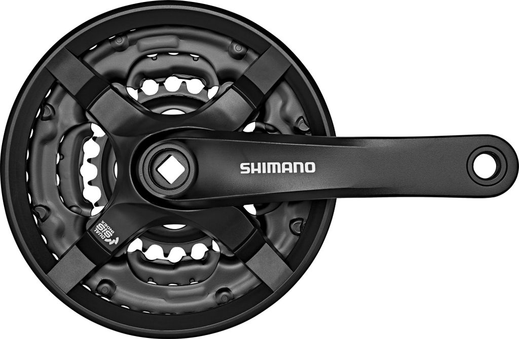 Shimano FC-TY501 170 mm 24T-34T-42T 4-Kant Riveted Produktbild 13