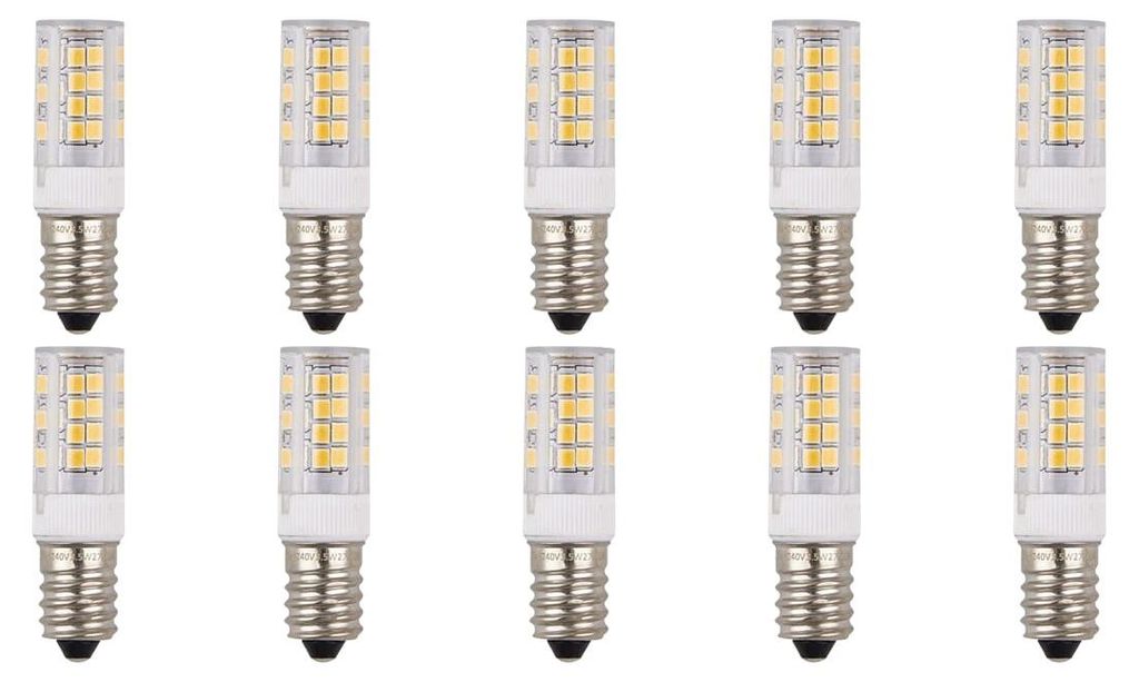SPL E14 LED Röhrenlampe 3,5W 330lm Warmweiß Dimmbar 10 Stück