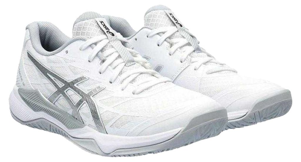 Asics - "Gel Tactic" Schuhe für Damen PP10654 (42 EU) (Weiß/Grau)