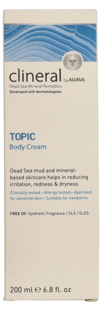 AHAVA CLINERAL by Topic Body Cream 200 ml, Creme, Frauen, Produktbild 