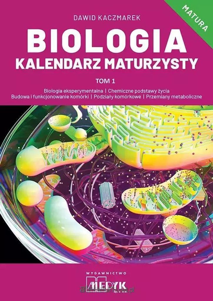 Biologia Kalendarz Maturzysty Tom 1 - David Kaczmarek (Buch auf Polnisch)
