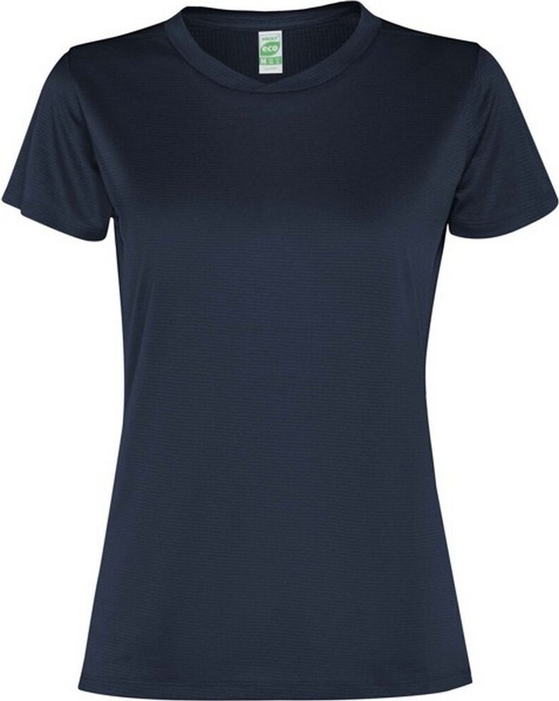 Roly - "Slam" T-Shirt für Damen - Sport kurzärmlig PF4430 (L) (Marineblau)