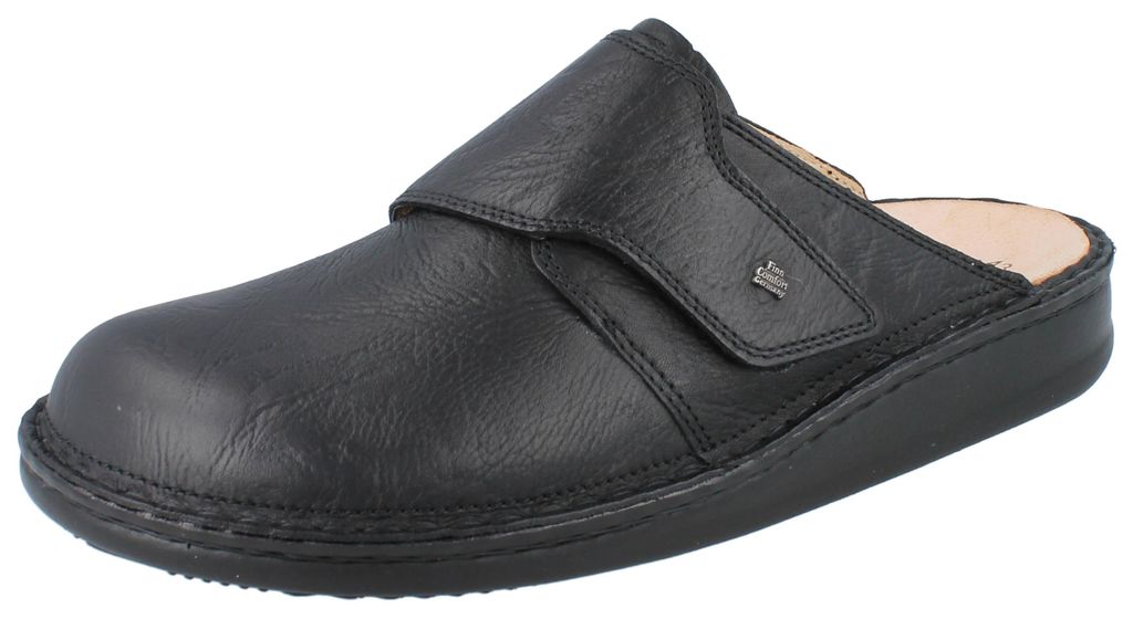 FINN COMFORT Amalfi Herren Damen Clog schwarz Glattleder - Produktbild 
