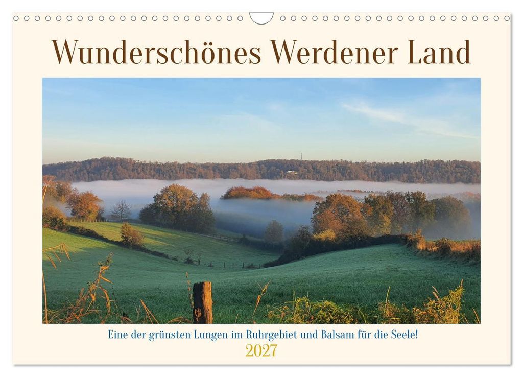 Wunderschönes Werdener Land 2027 (Wandkalender 2027 DIN A3 quer), CALVENDO Monatskalender