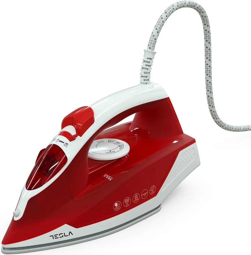 Fer repassage céramique 2200W anti-calcaire avec jet vapeur 90g