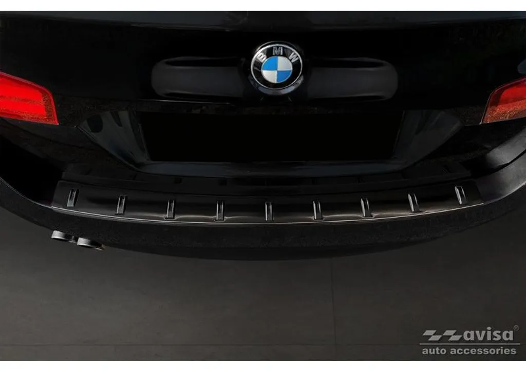Seuil de coffre BMW 5 F11 2010-2017 - Protection pare-chocs foncé - 7