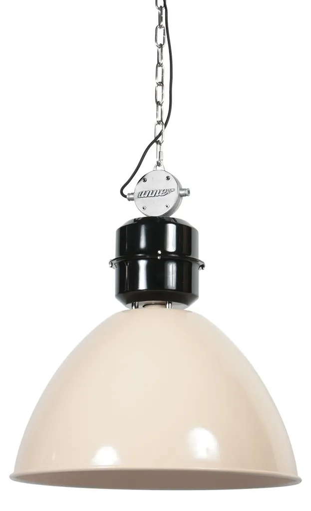 Lustre Suspension Design Frisk Beige Diamètre 50cm Anne Lighting E27