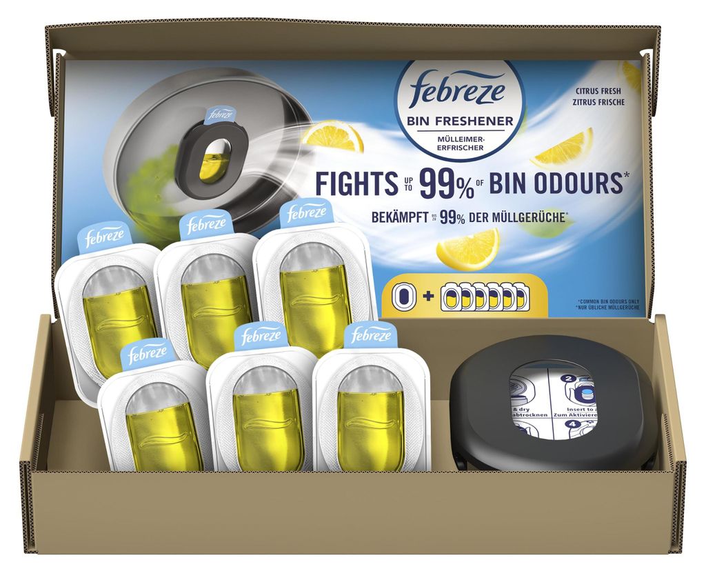Kit di avvio per deodorante per bidoni della spazzatura Immagine del prodotto 