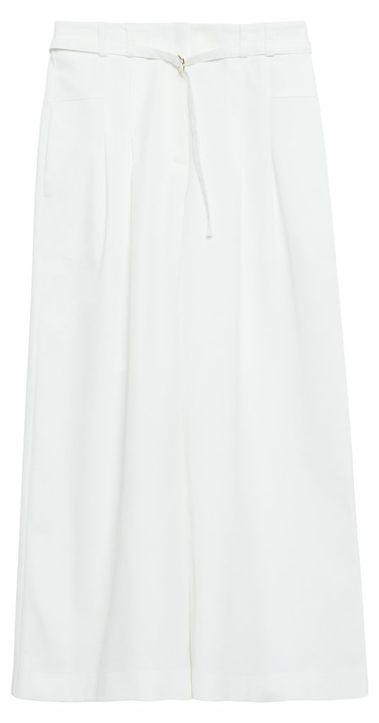 comma Damen High-Rise Wide-Leg Hose mit Bundfalten, Produktbild 